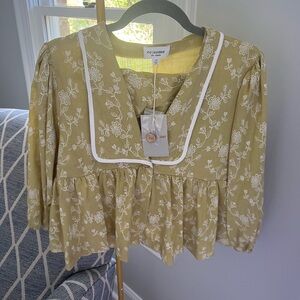 Eesome Green Floral Shorts Set
